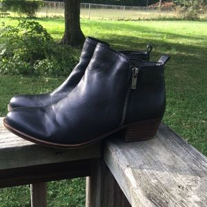 Lucky Brand Basel Bootie Black 8.5